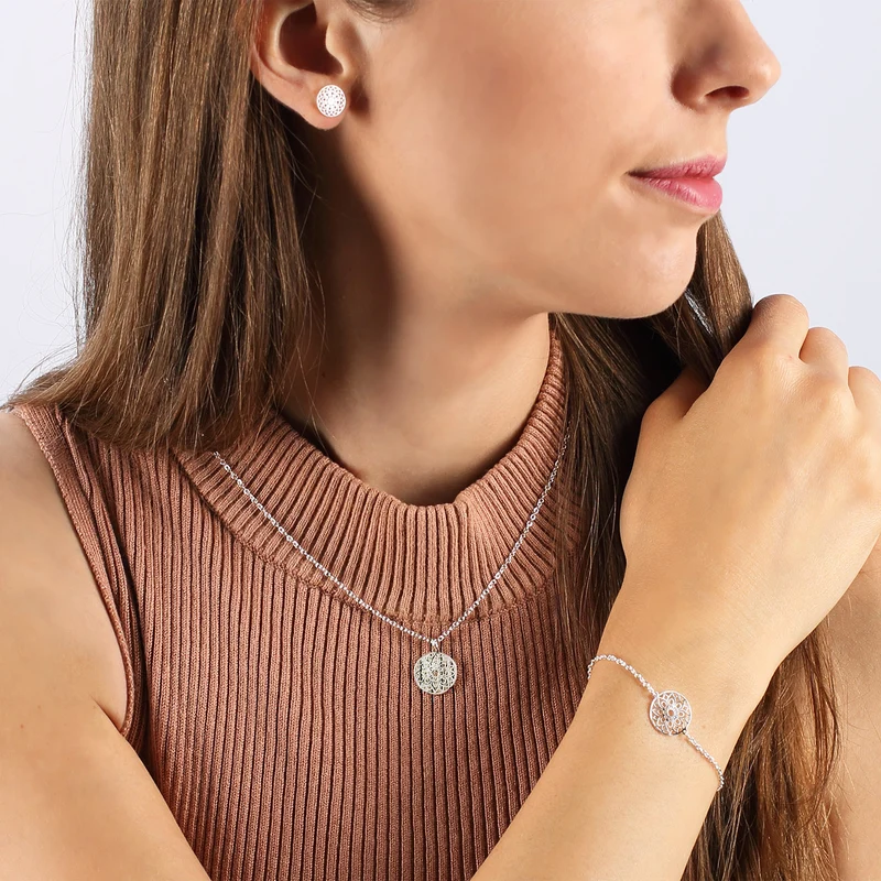 Schmuck-Geschenkset - Mandala des Glücks