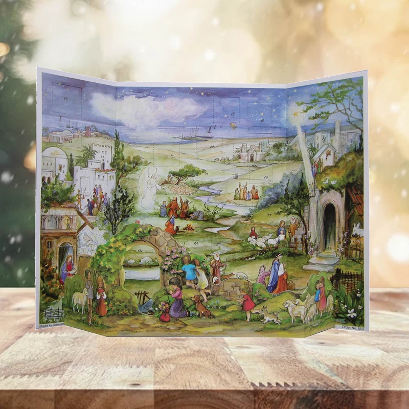 Free-standing Advent calendar “Holy Land”