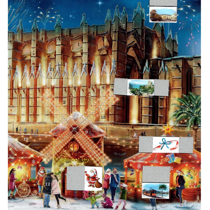 Advent calendar “Palma Cathedral, Mallorca”