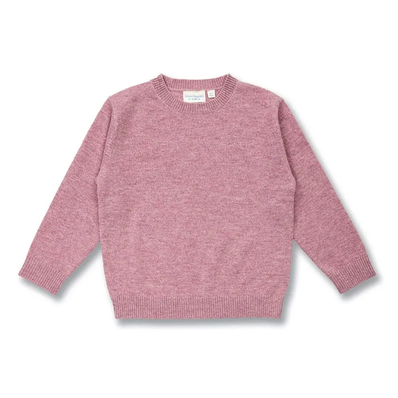 Sense Organics Pullover IKE Mauve Melange