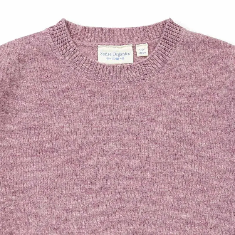Sense Organics Pullover IKE Mauve Melange