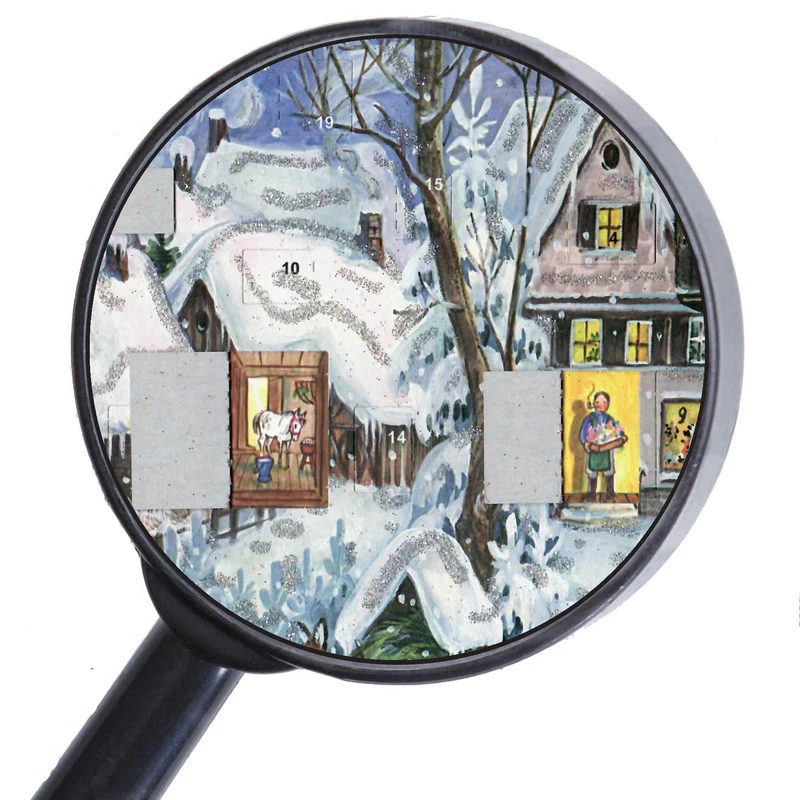 A4 Advent calendar “It’s Snowing”