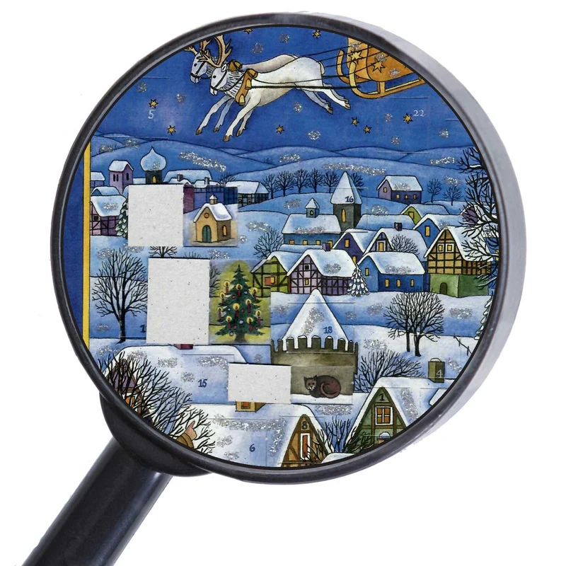 A4 Advent calendar “Saint Nicholas Is Coming”