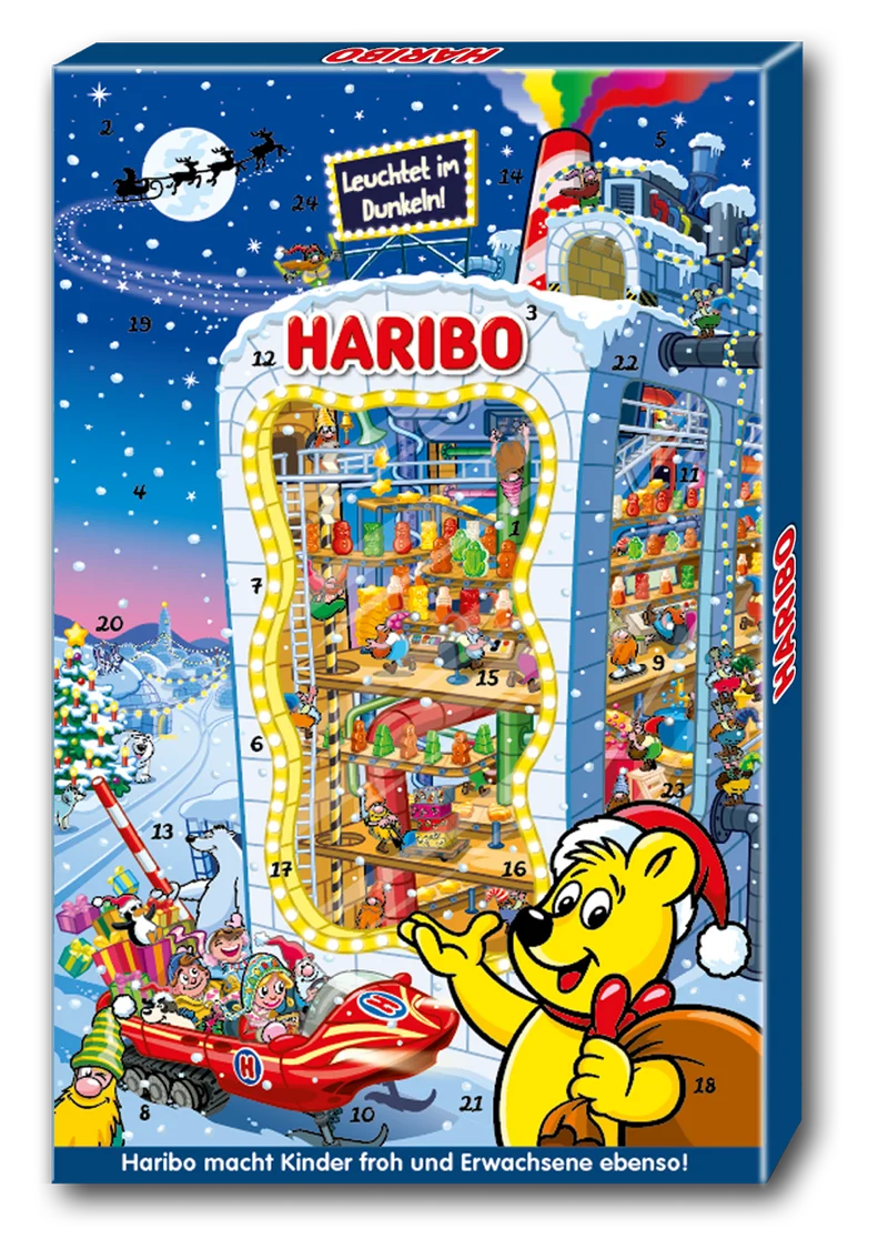 Haribo Fruchtgummi Adventskalender 2026
