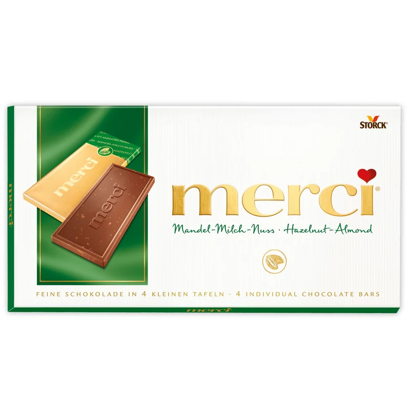 merci Tafel Mandel-Milch-Nuss 100g