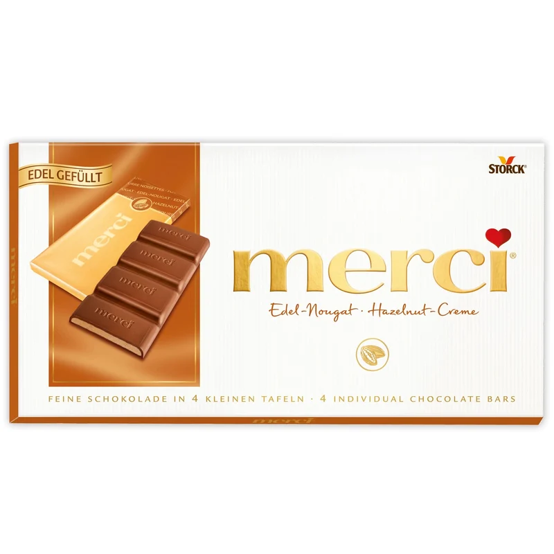 merci Tafel Nougat 112g