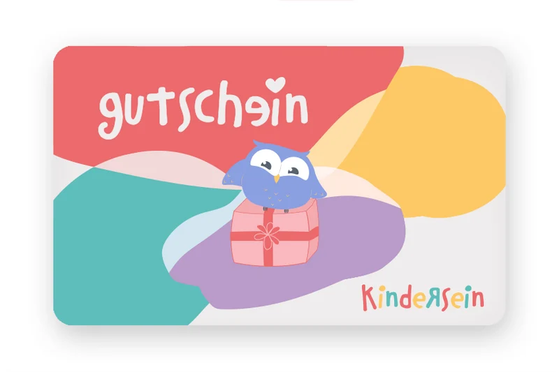 Geschenkgutschein für Kindersein.de