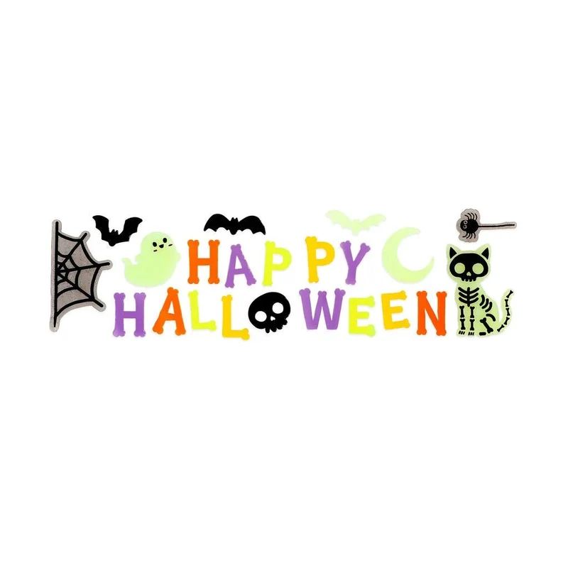 Halloween - Window Glow Fensterbild - Happy Halloween