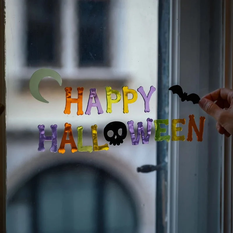 Halloween - Window Glow Fensterbild - Happy Halloween