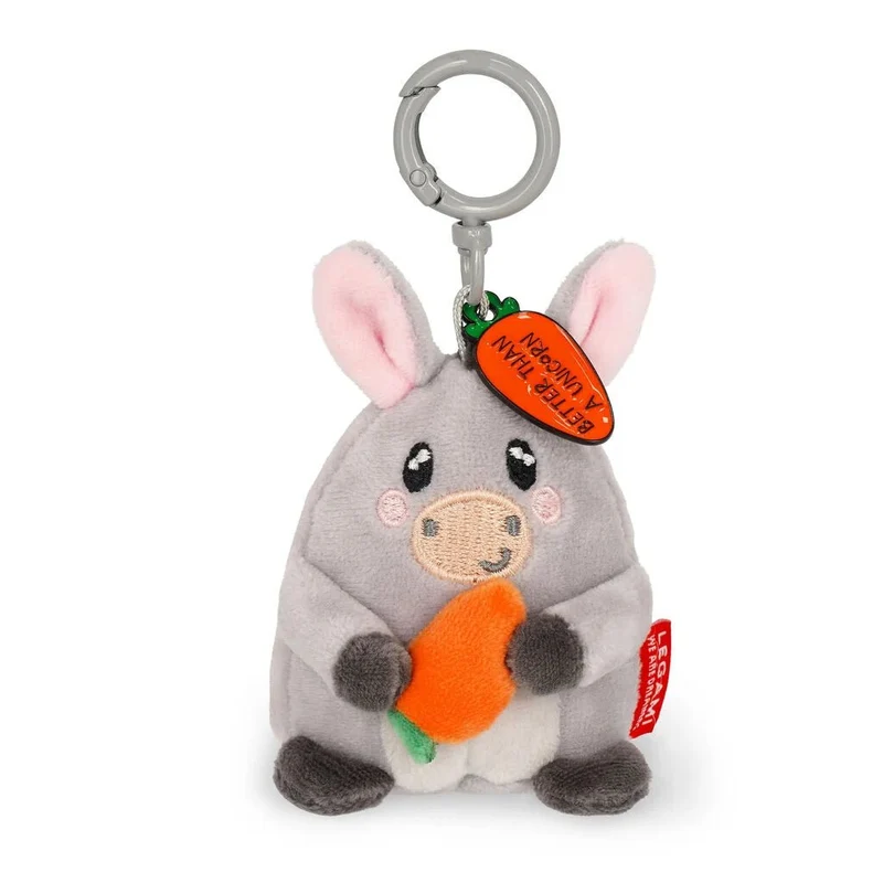 Plüsch-Schlüsselanhänger Esel - Tiny Super Soft!