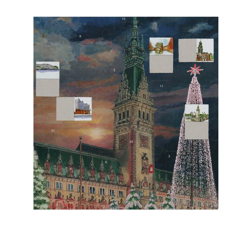 Advent calendar “Hamburg”