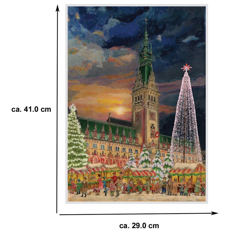 Advent calendar “Hamburg”