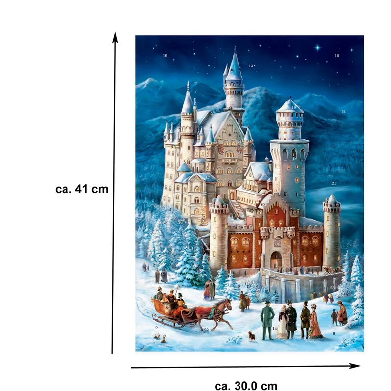 Advent calendar “Neuschwanstein Castle”