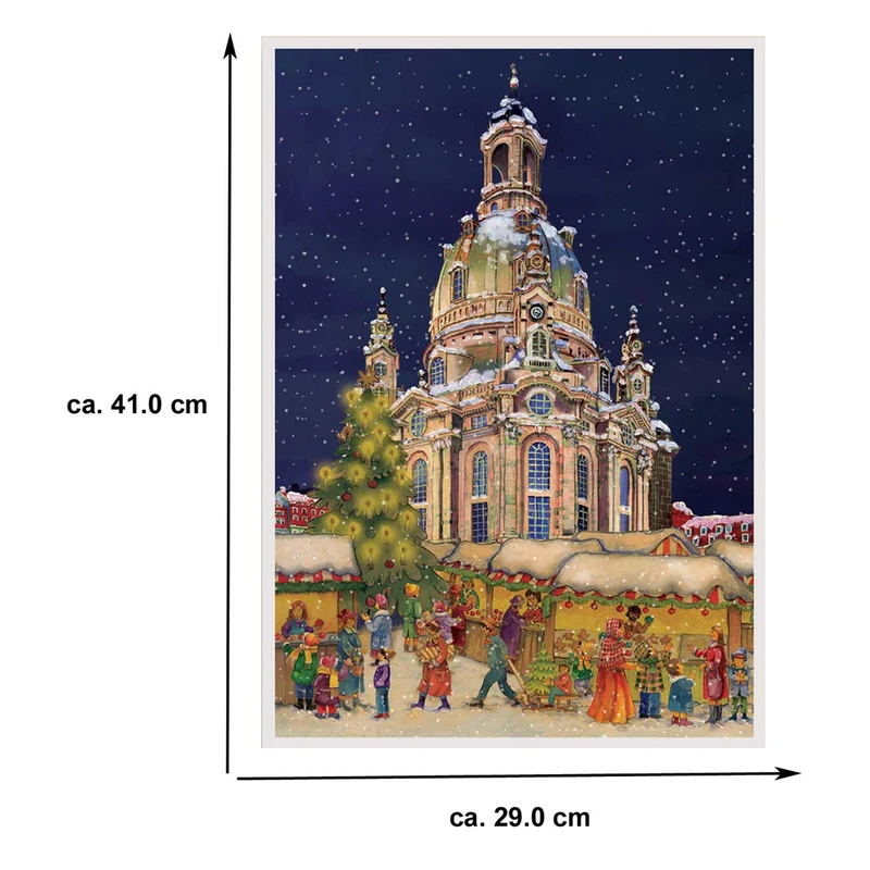 Advent calendar “Dresden Frauenkirche”