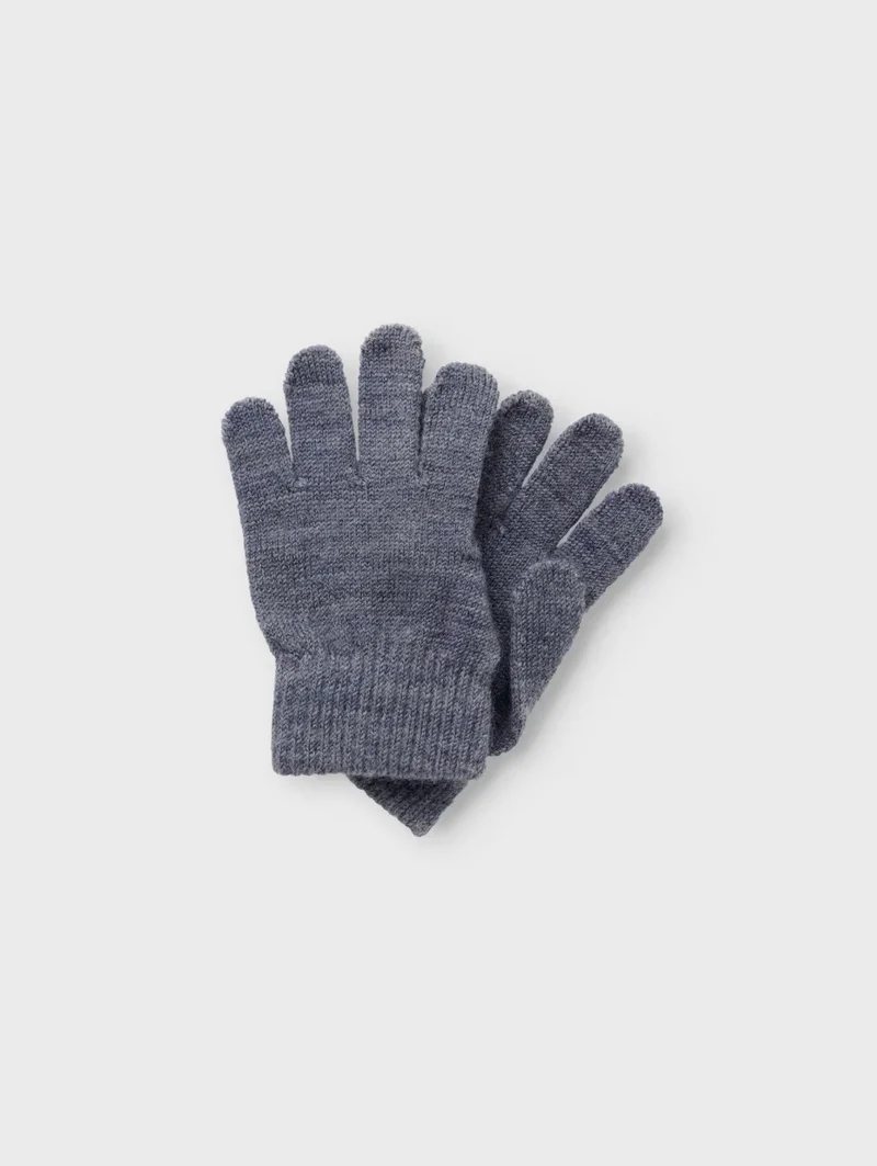 name it Handschuhe mit Merinowolle (nmmwholla) dunkelgrau