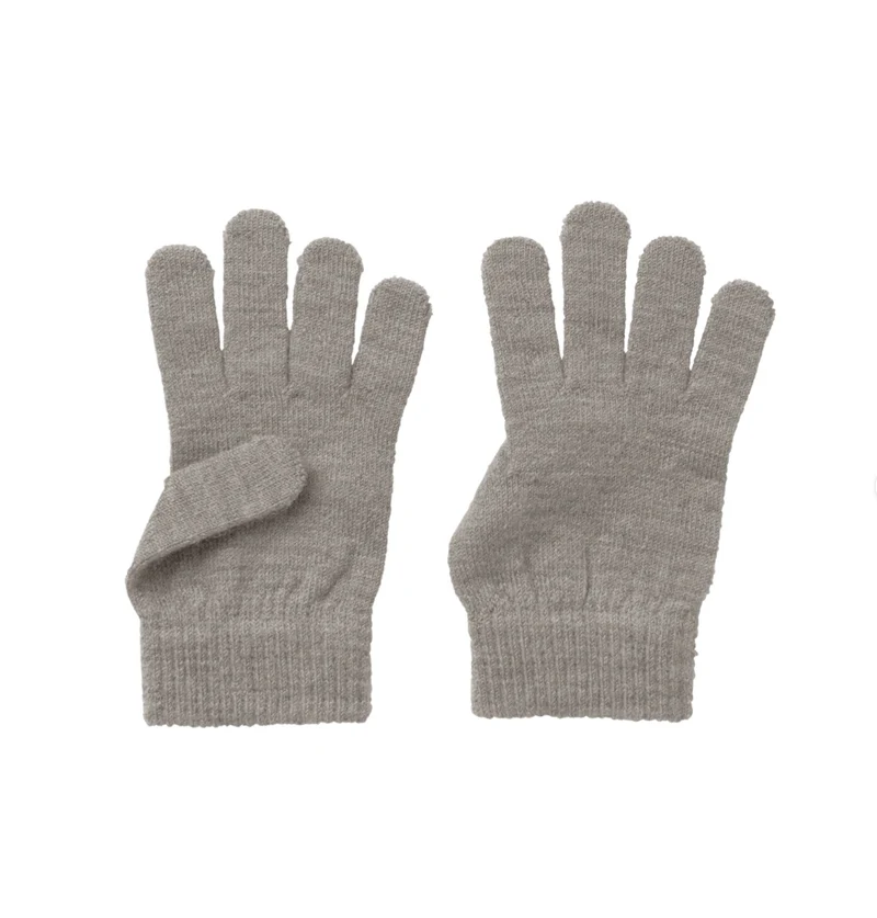 name it Handschuhe mit Merinowolle (nmfwholla) beige