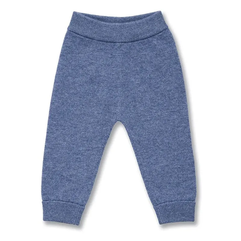 Sense Organics Baby Strickleggings PABLO Denim Melange