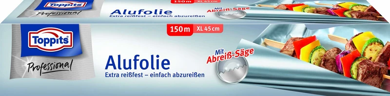 Toppits Alufolie extrabreit, 150m