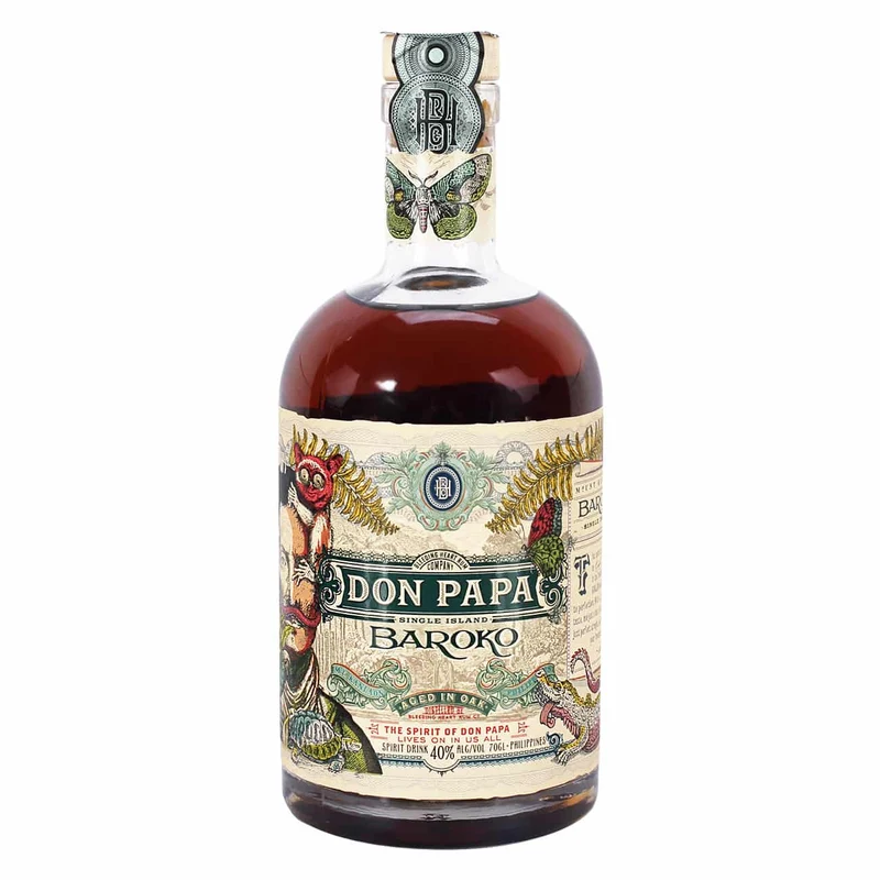 Rum Don Papa Baroko 40% Vol. 700ml