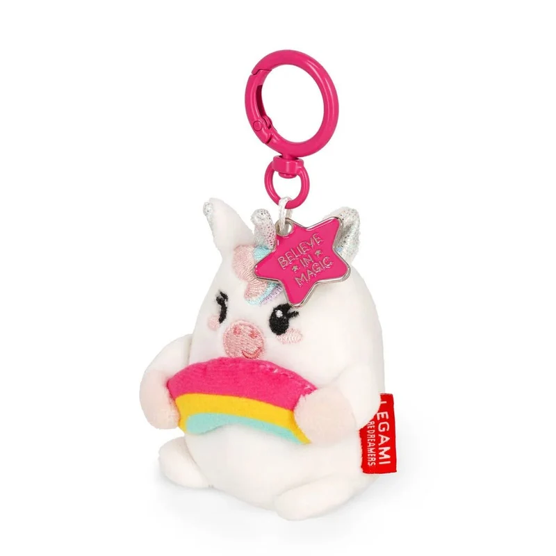 Plüsch-Schlüsselanhänger Einhorn - Tiny Super Soft!