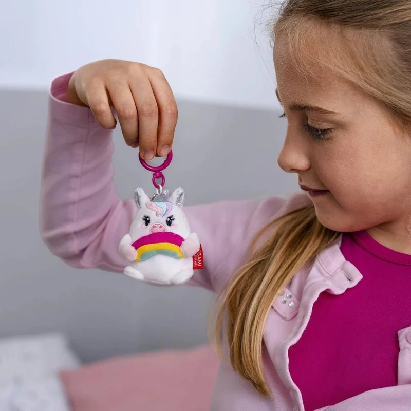 Plüsch-Schlüsselanhänger Einhorn - Tiny Super Soft!