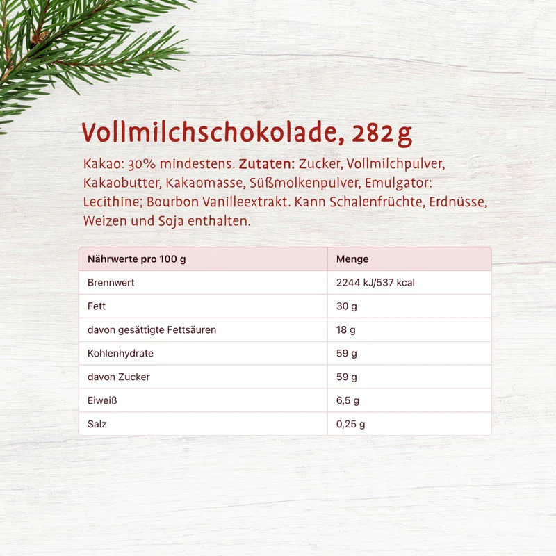 Riegelein Napolitains 282g – 88 kleine Schokotäfelchen