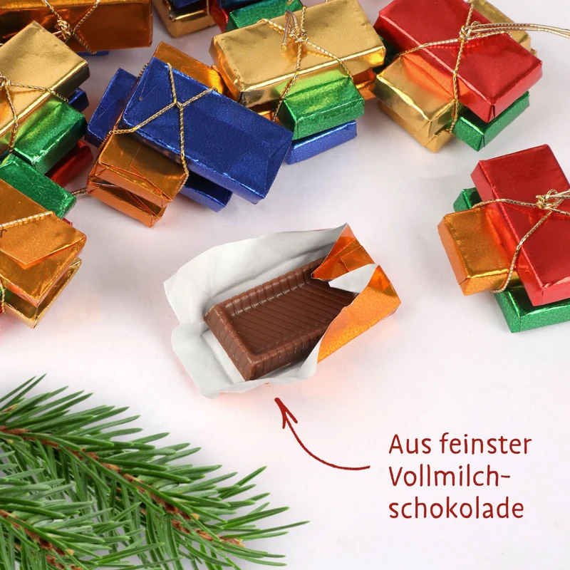Riegelein Napolitains 282g – 88 kleine Schokotäfelchen