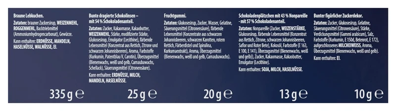 Dr.Oetker Knusper-Häuschen, Lebkuchenhaus Dekorierset zum Basteln, Knusperhaus für die Weihnachtszeit - 403g