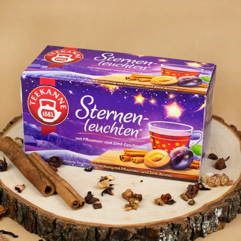 Teekanne Wintertee - verschiedene Sorten
