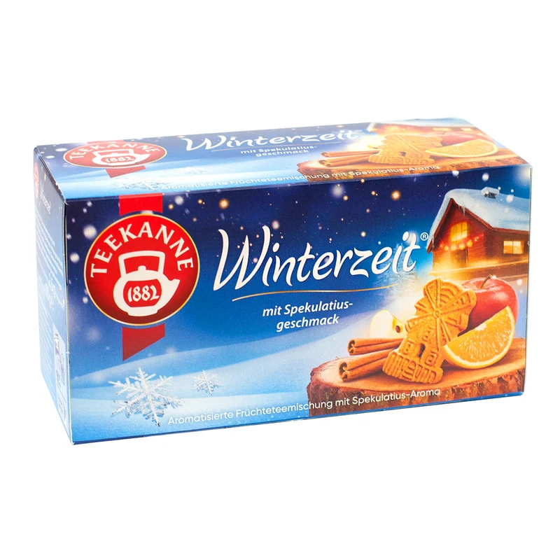 Teekanne Wintertee - verschiedene Sorten