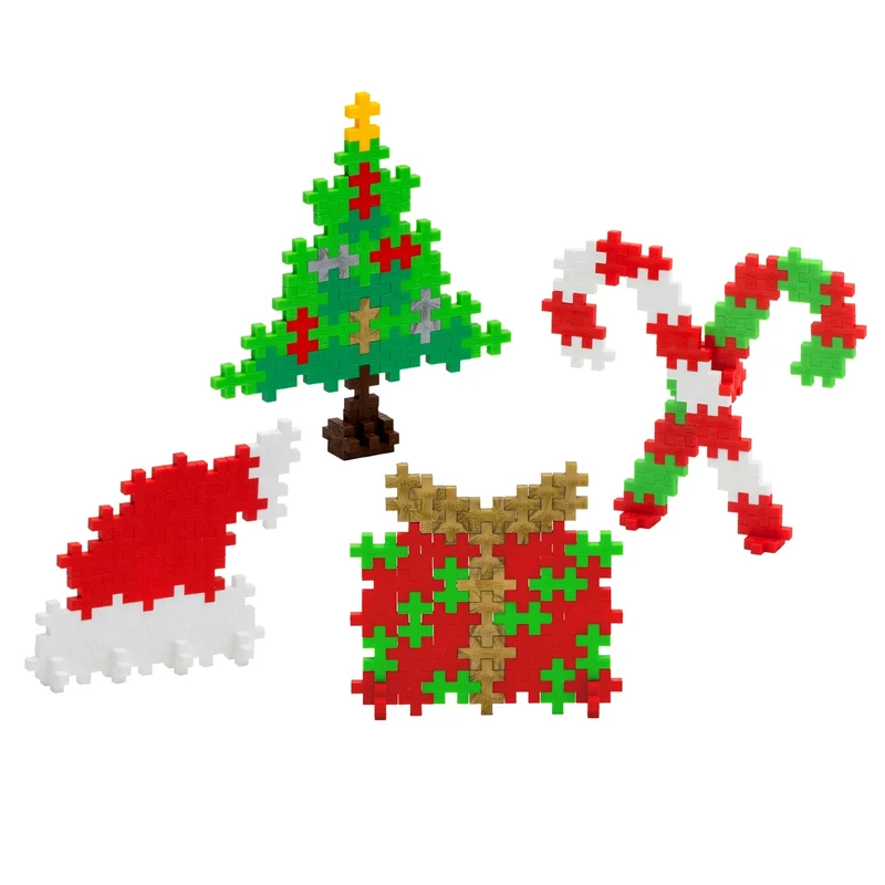 Plus Plus Kreativ Bausteine Weihnachtsdeko - 4 Motive