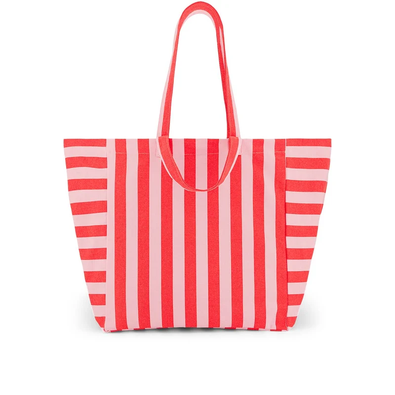 ELISA TASCHE STREIFEN TOMATE / CANDY PINK: TOMATE / BONBONROSA / STREIFEN