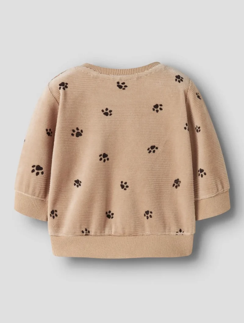 name it Baby Sweatshirt velours (nbmnorden) Sesam