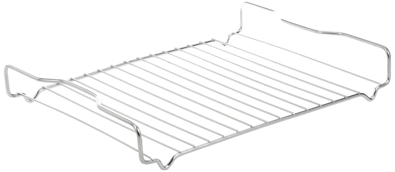IKEA Koncis Ofenform mit Rost, Edelstahl, Silber, 40 x 32 x 7 cm