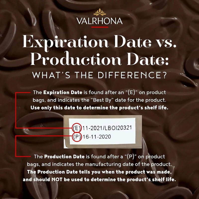 VALRHONA - Sack 1 kg Caraďbe 66% - Dunkle Schokolade - Sack Bohnen - 1kg