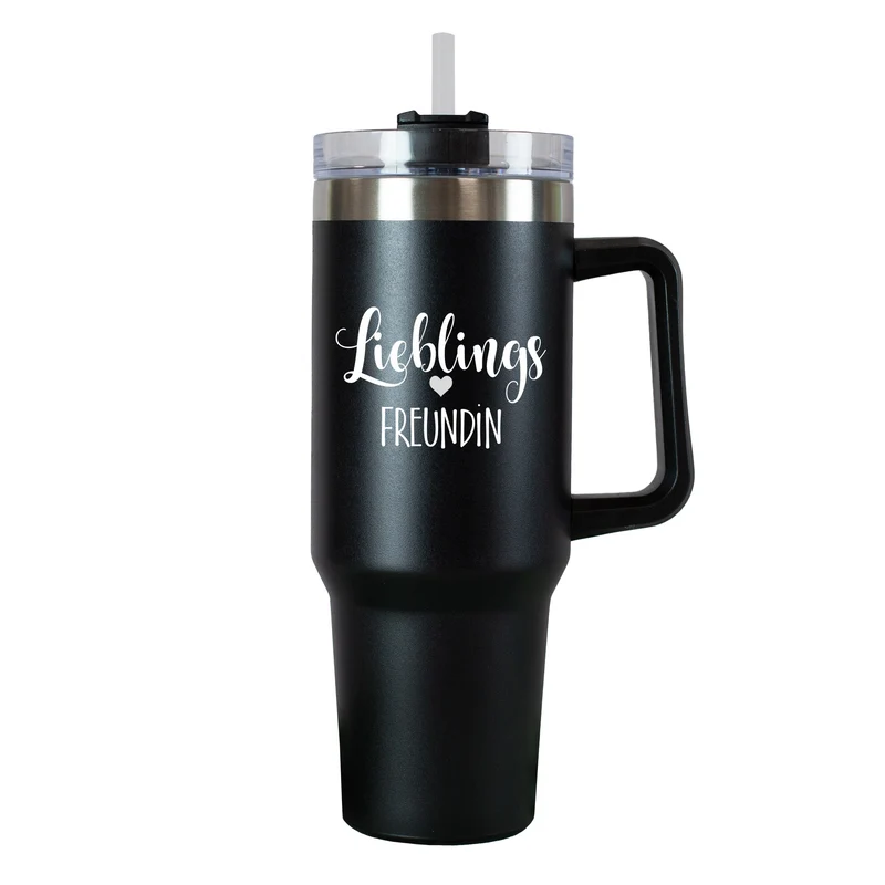 Personalisierter XXL Thermobecher für deinen Liebling | 1,2 Liter Thermo Cup