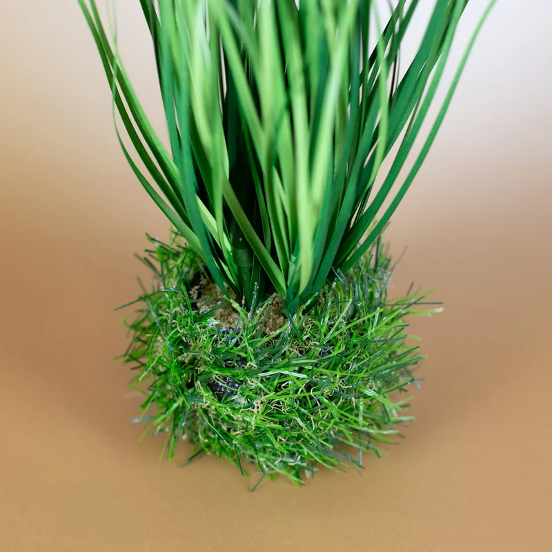 Kunstgras als Dekoration | Hochwertige Kunstpflanze Gras | 28 cm