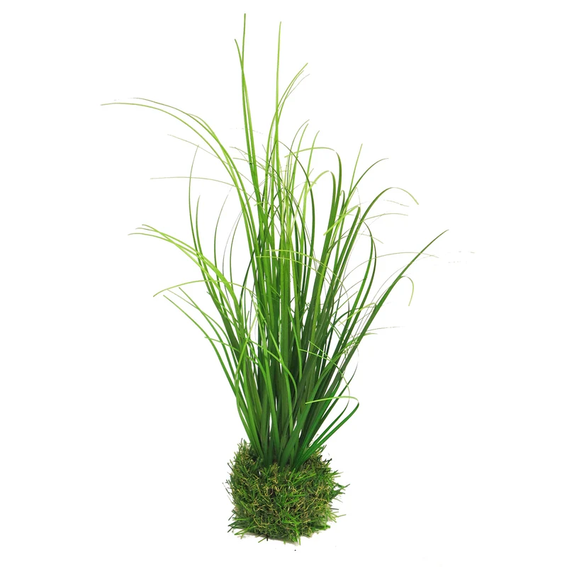 Kunstgras als Dekoration | Hochwertige Kunstpflanze Gras | 28 cm