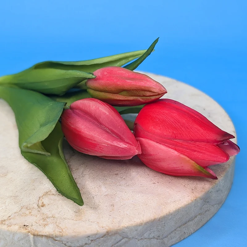 Tulpen Seidenblumen | Hochwertige Kunstblumen | 16 cm