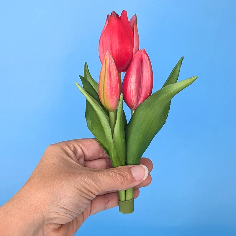 Tulpen Seidenblumen | Hochwertige Kunstblumen | 16 cm