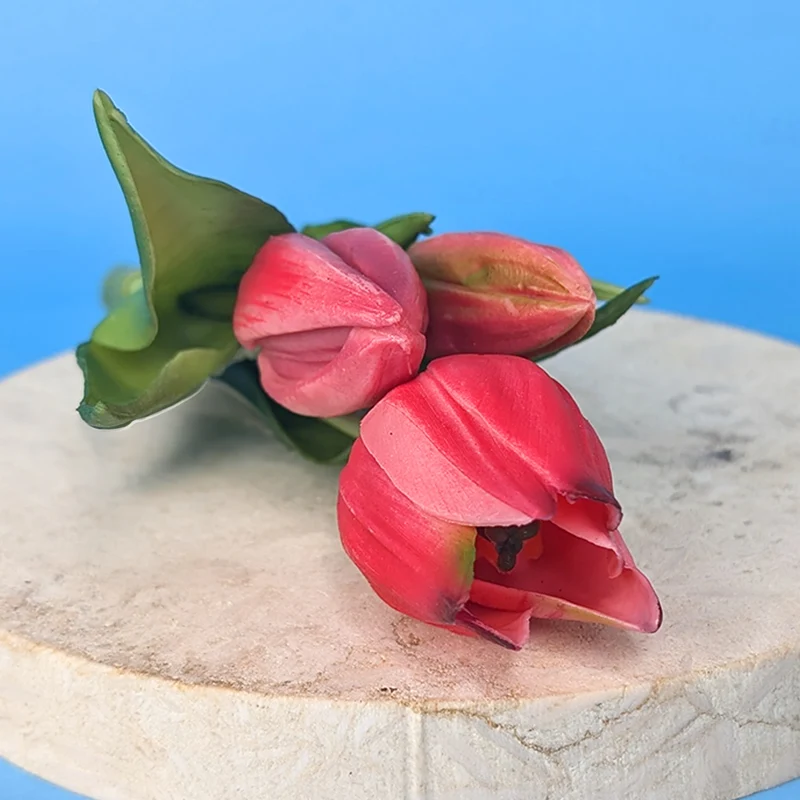 Tulpen Seidenblumen | Hochwertige Kunstblumen | 16 cm