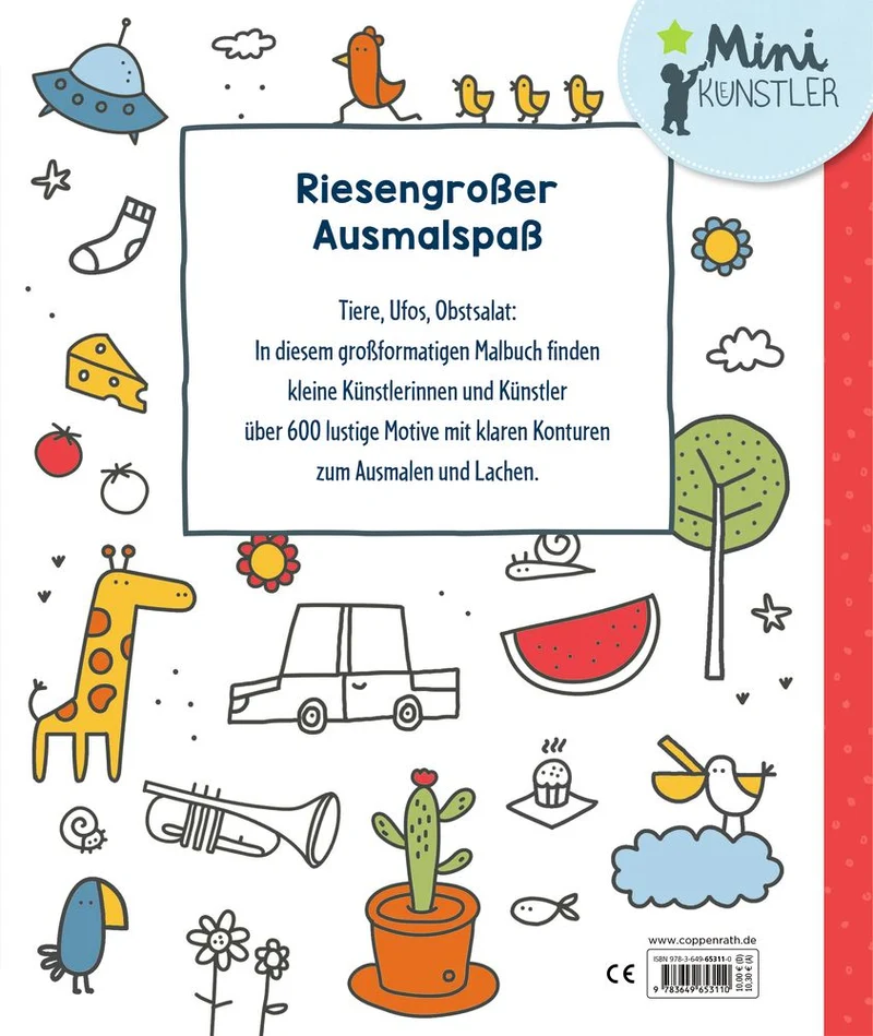 Coppenrath Nie-wieder-Langeweile-Malbuch
