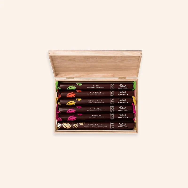 RAUSCH EDELKAKAO HOLZBOX DUNKEL