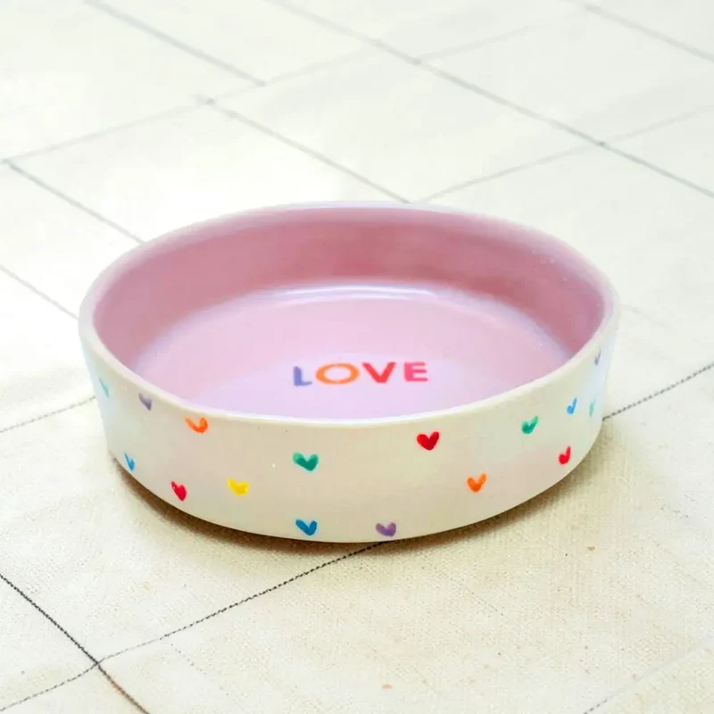 Noï Keramikschale Lovehearts