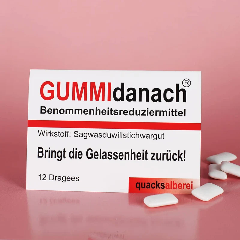 Kaugummi - Gummi danach