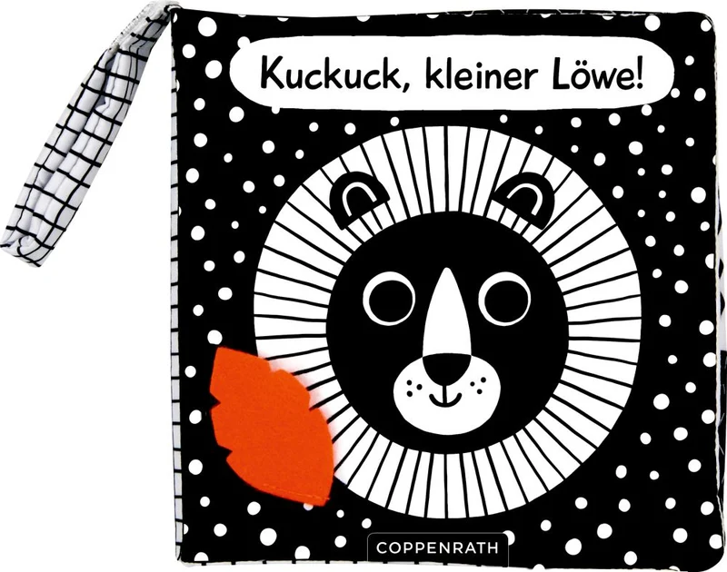 Coppenrath kuschelweiches Kontrastbuch Löwe