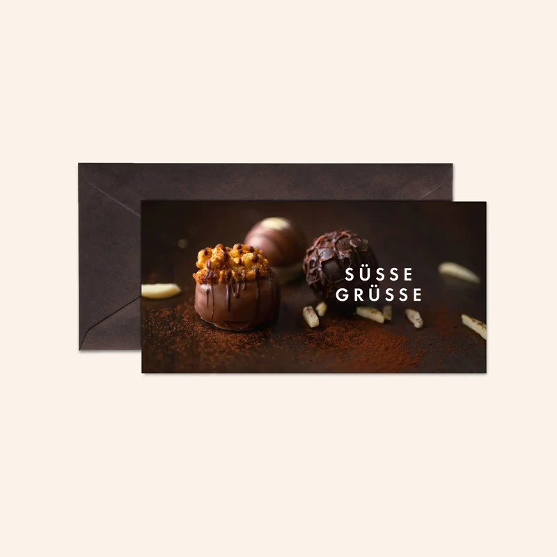 GRUSSKARTE SÜSSE GRÜSSE