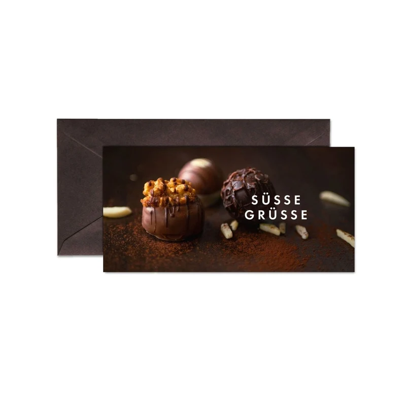 GRUSSKARTE SÜSSE GRÜSSE