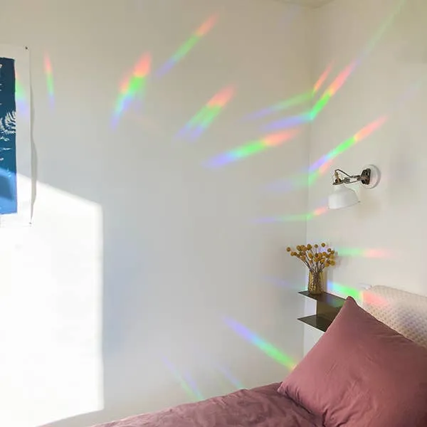 botanopia Regenbogen Aufkleber - Entschleunigen und genießen