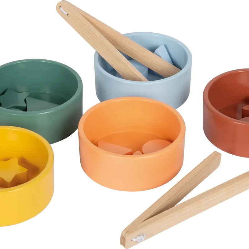 small foot Montessori Sortierspiel mit Zange
